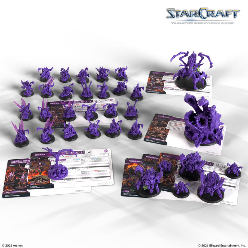 StarCraft The Miniature Game: Starter Terran vs Zerg Edición Founders