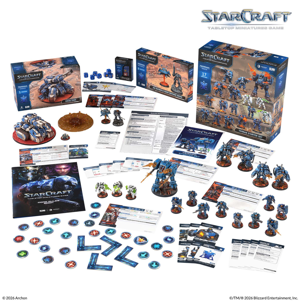 StarCraft The Miniature Game: Terran Bundle