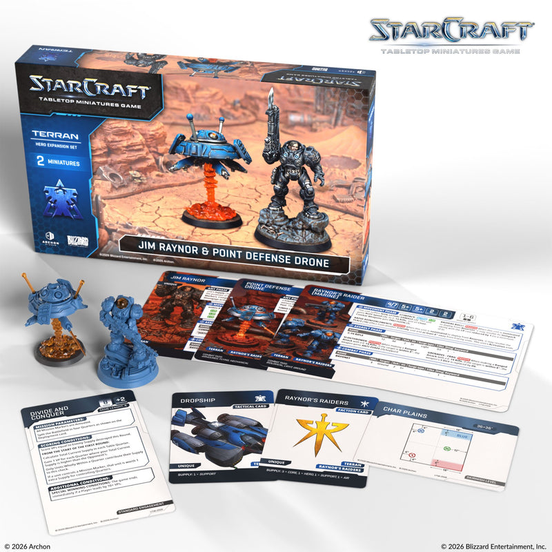 StarCraft The Miniature Game: Jim Raynor
