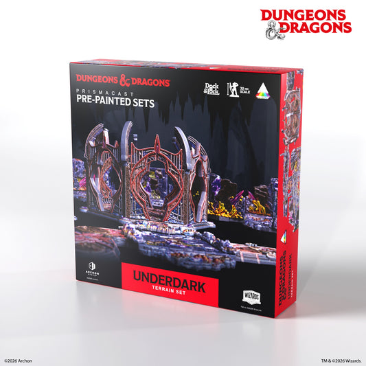 Dungeons and Dragons: UNDERDARK Pre-pintado
