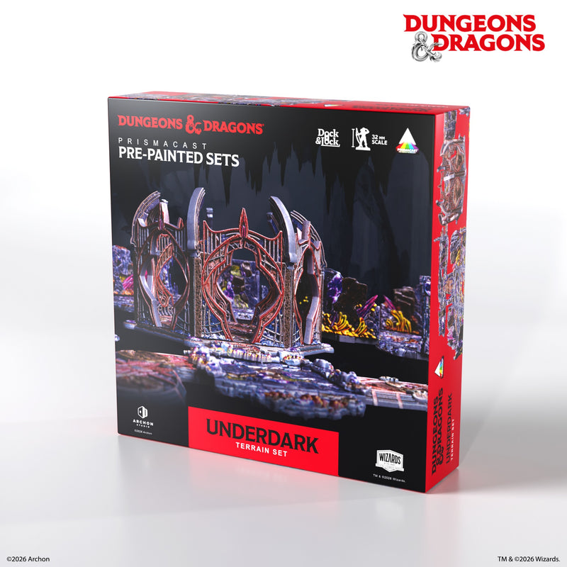 Dungeons and Dragons: UNDERDARK Pre-pintado