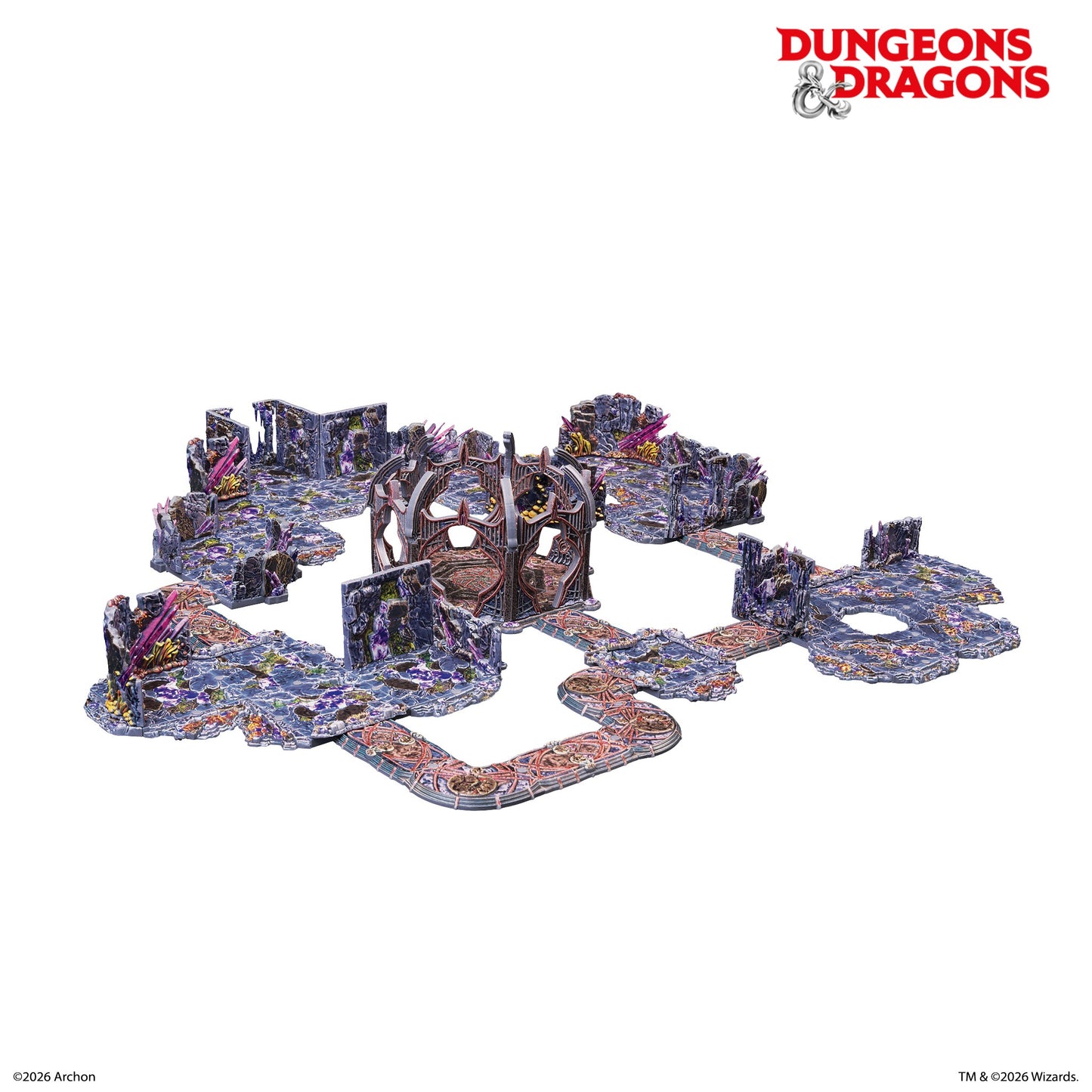Dungeons and Dragons: UNDERDARK Pre-pintado