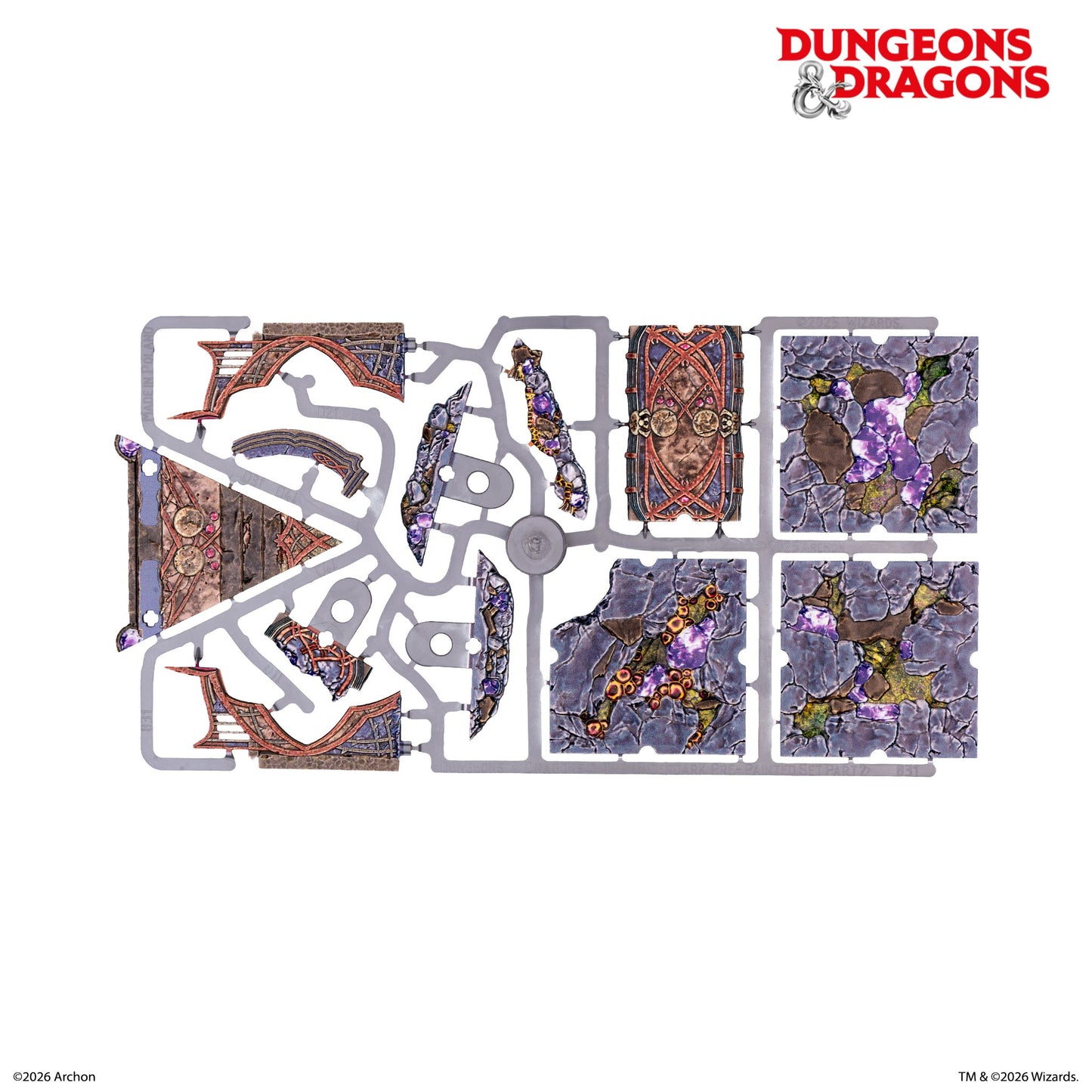 Dungeons and Dragons: UNDERDARK Pre-pintado