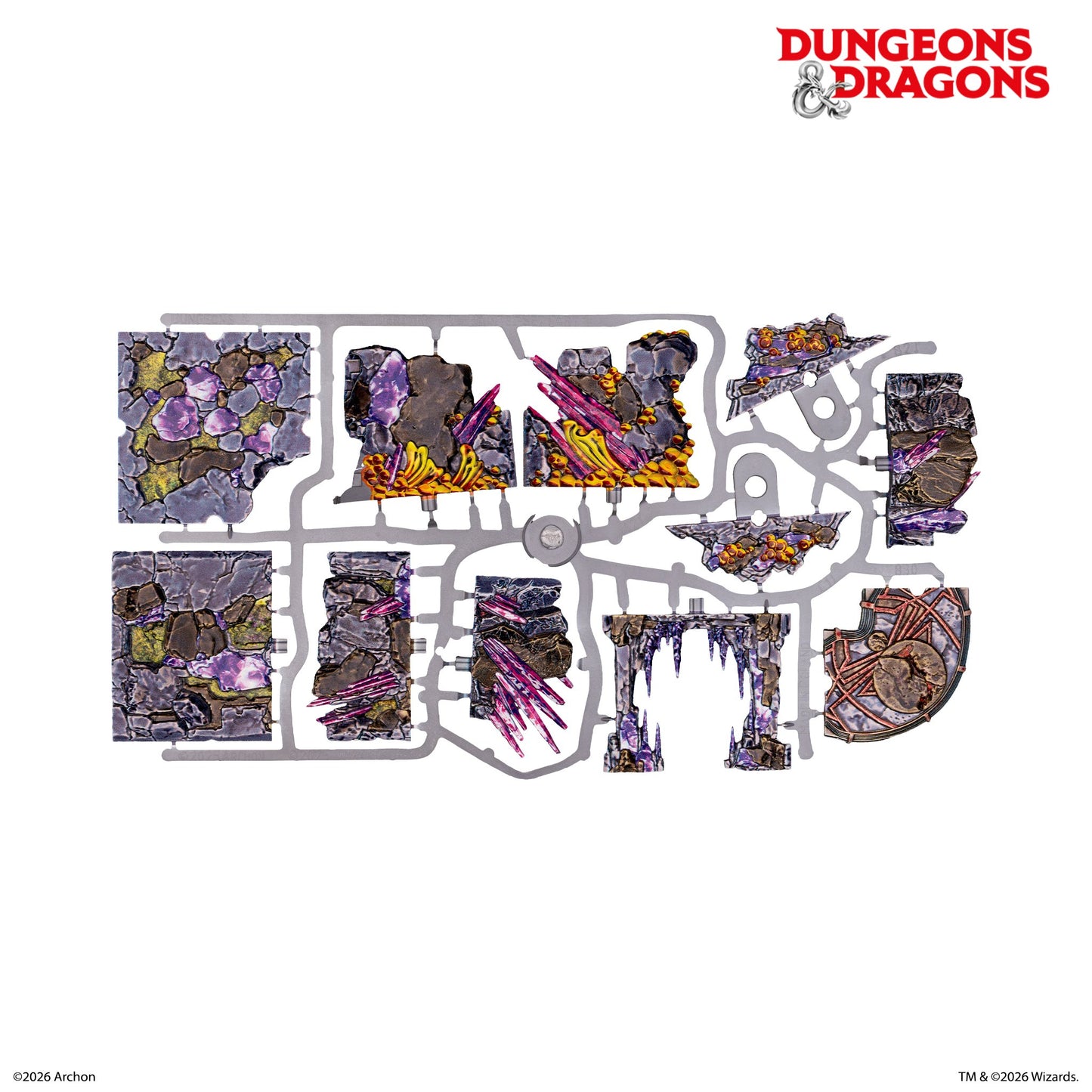 Dungeons and Dragons: UNDERDARK Pre-pintado