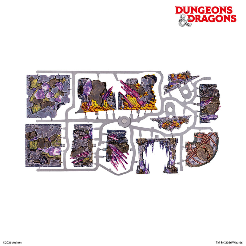 Dungeons and Dragons: UNDERDARK Pre-pintado