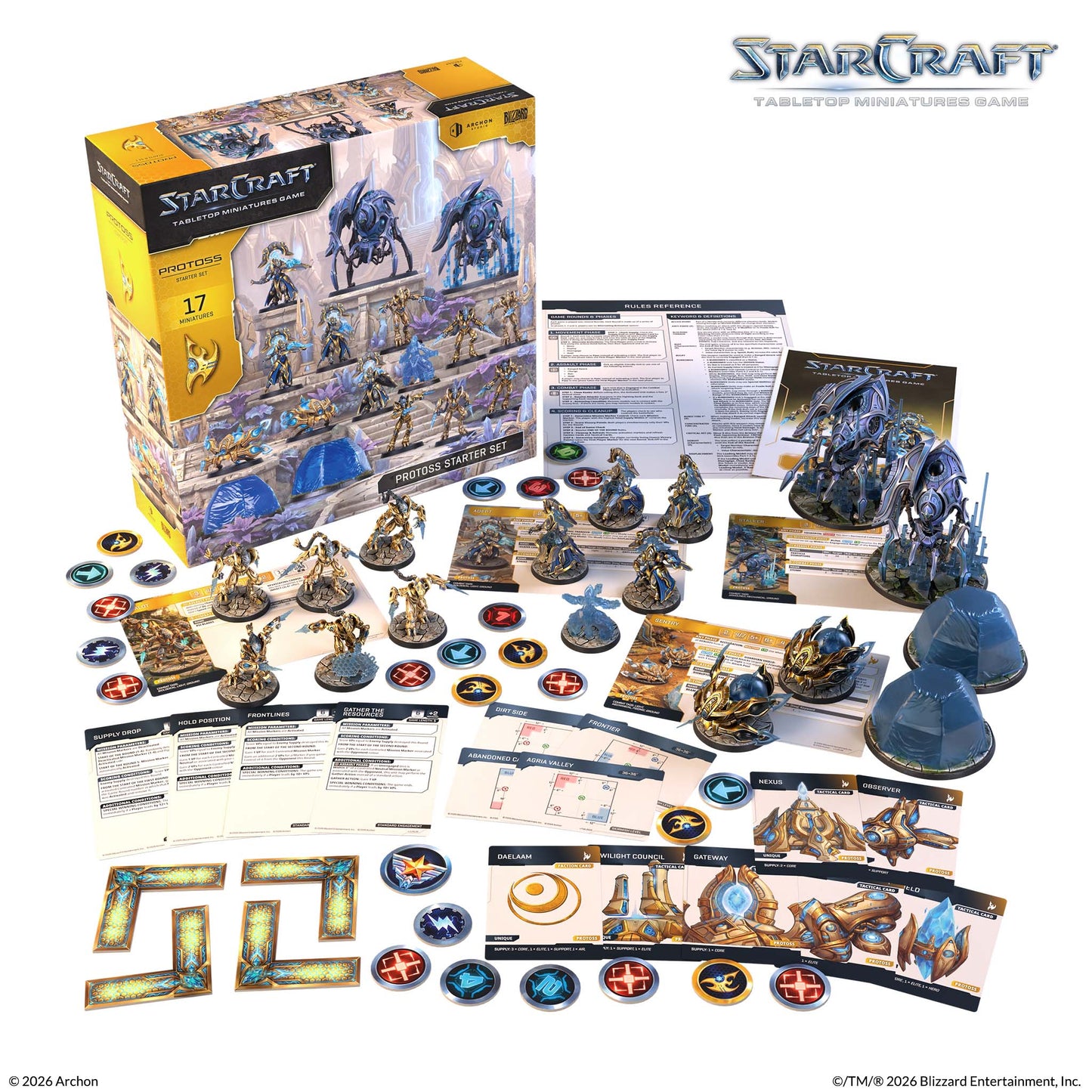 StarCraft The Miniature Game: Starter Set Protoss