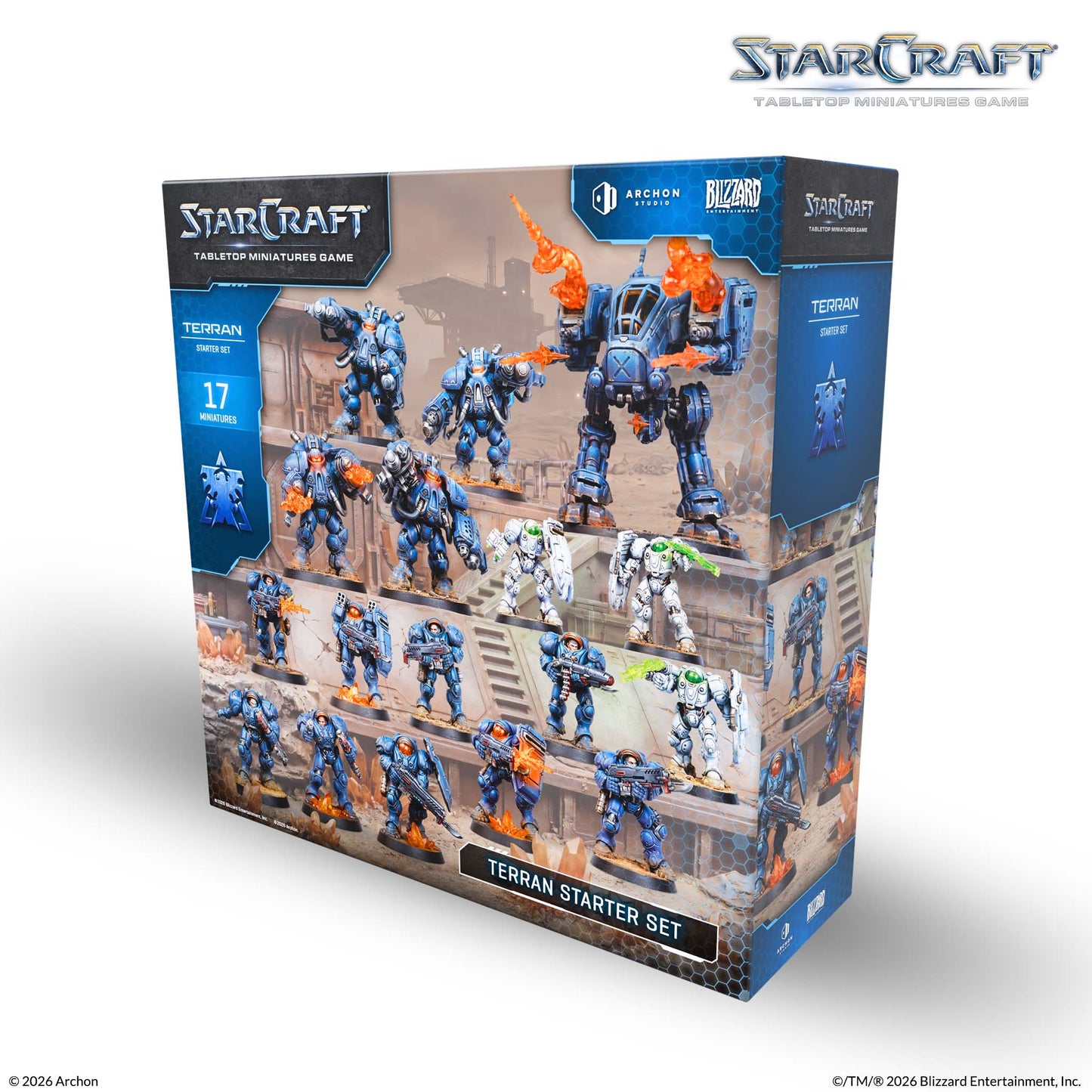 StarCraft The Miniature Game: Starter Set Terran