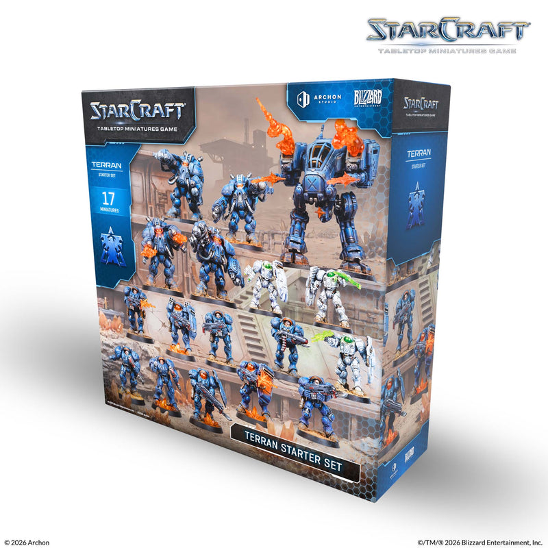 StarCraft The Miniature Game: Starter Set Terran