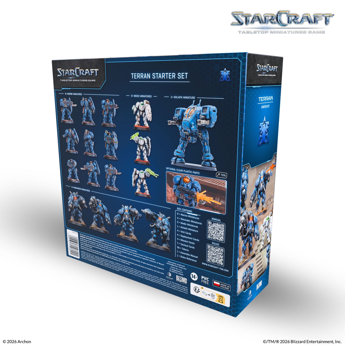 StarCraft The Miniature Game: Starter Set Terran