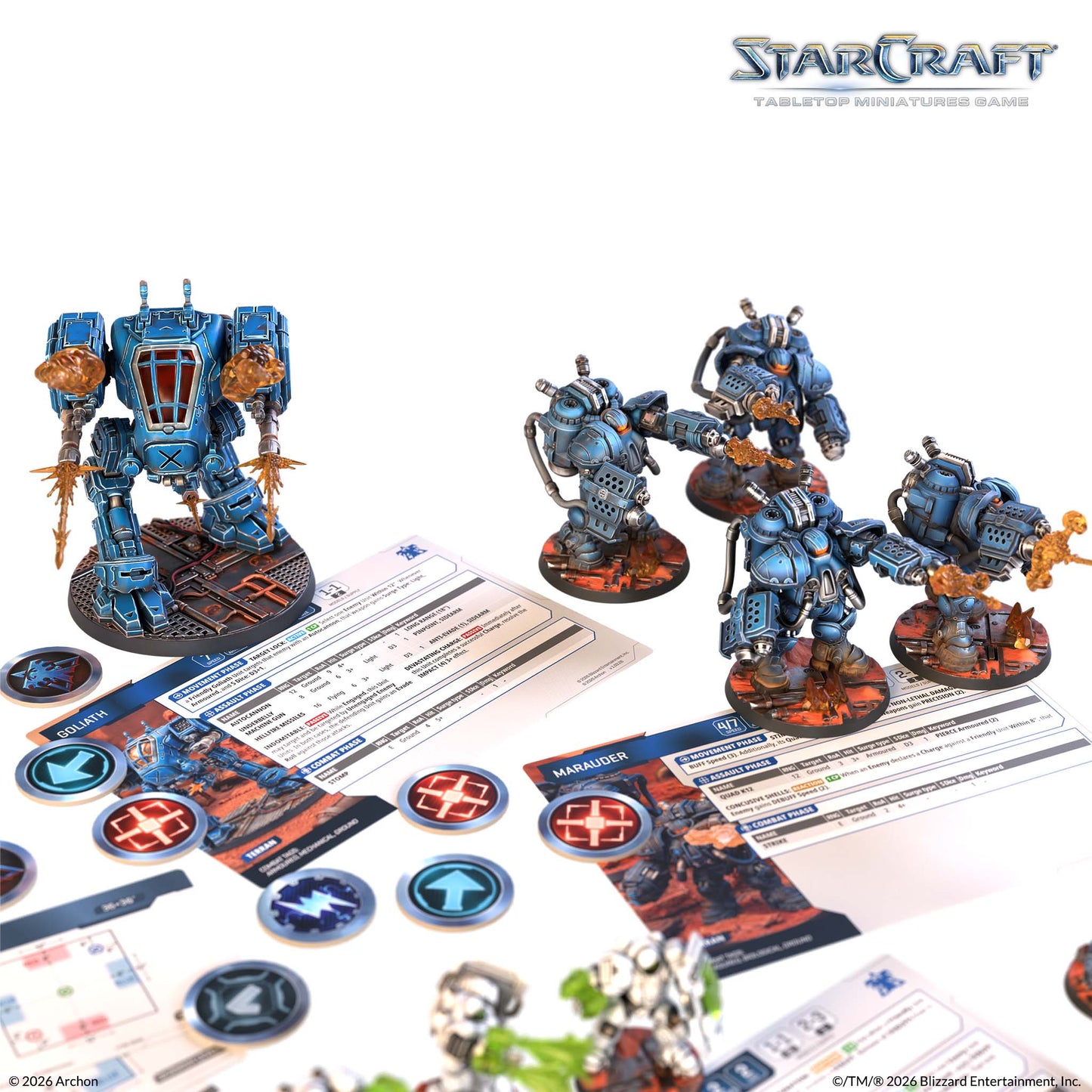 StarCraft The Miniature Game: Starter Set Terran