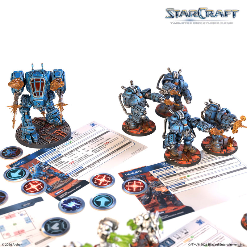 StarCraft The Miniature Game: Starter Set Terran