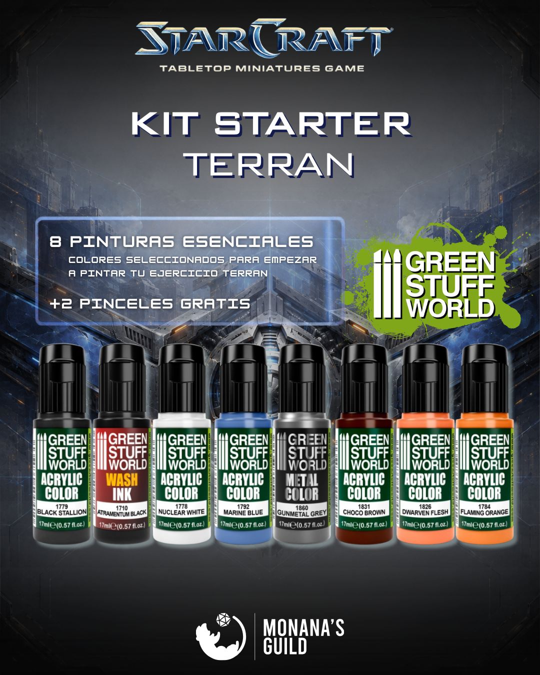 Kit Starter de Pintado: Terran