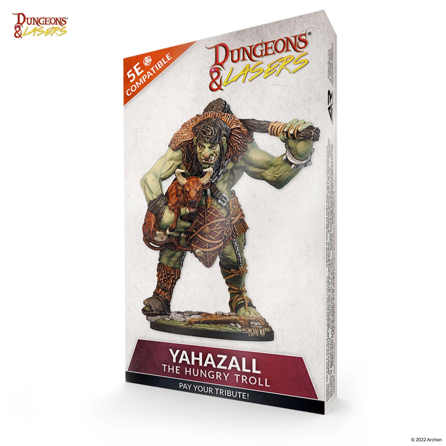 Dungeons and Lasers: YAHAZZAL El Troll Hambriento