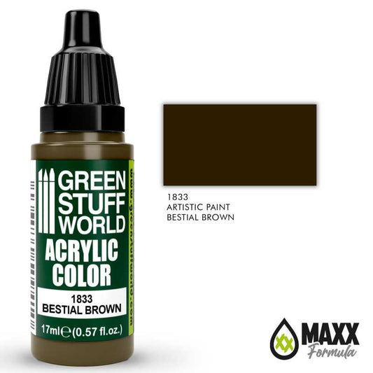 Pintura Acrílica BESTIAL BROWN