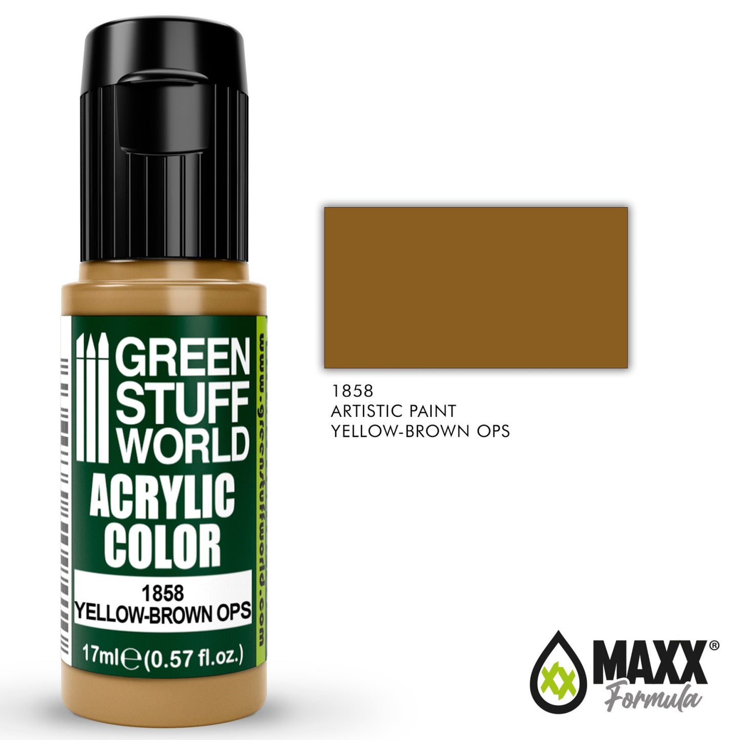 Pintura Acrilica YELLOW-BROWN OPS