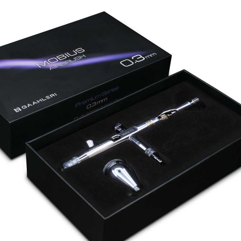 Aerógrafo Premium Series GHPM-Mobius 0.3 mm