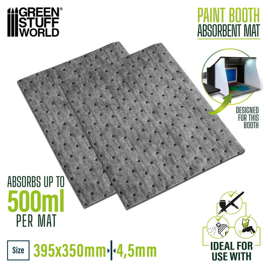 Alfombrilla Absorbente para Cabina Pintura x2