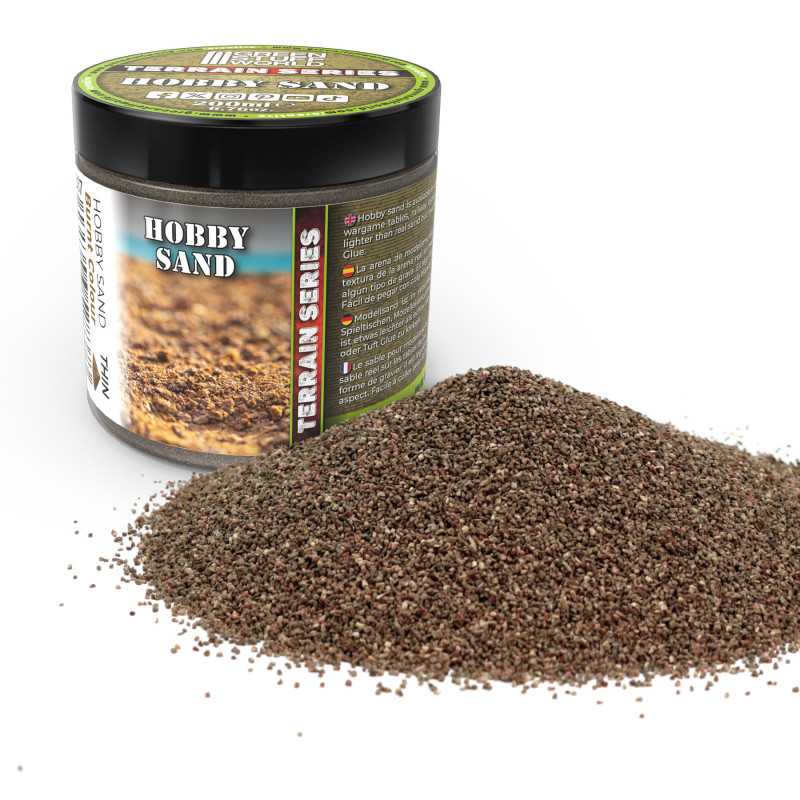Arena Modelismo Fina 200ml - Marron Quemado