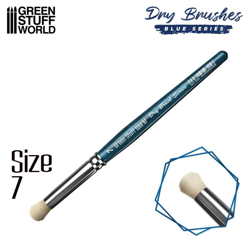 BLUE SERIES Pincel Seco - Numero 7