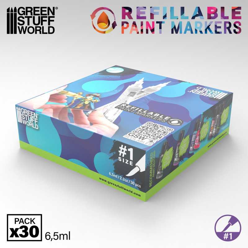 Caja Display Rotuladores Recargables 1 (x30)