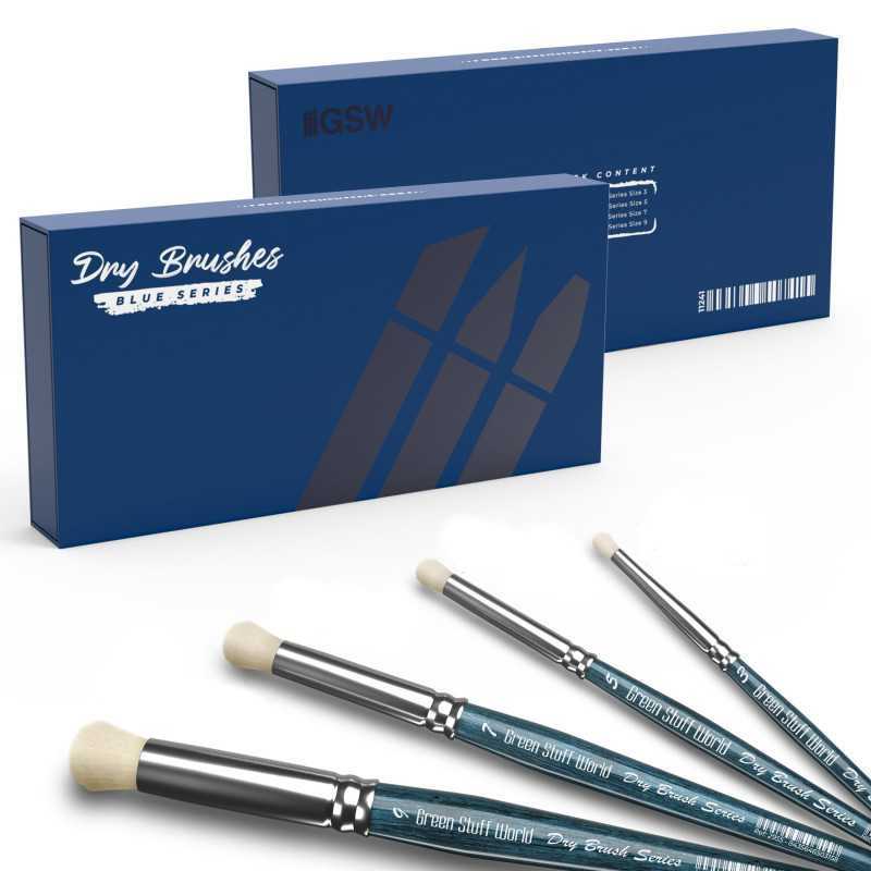 Caja pinceles para Pincel Seco BLUE SERIES