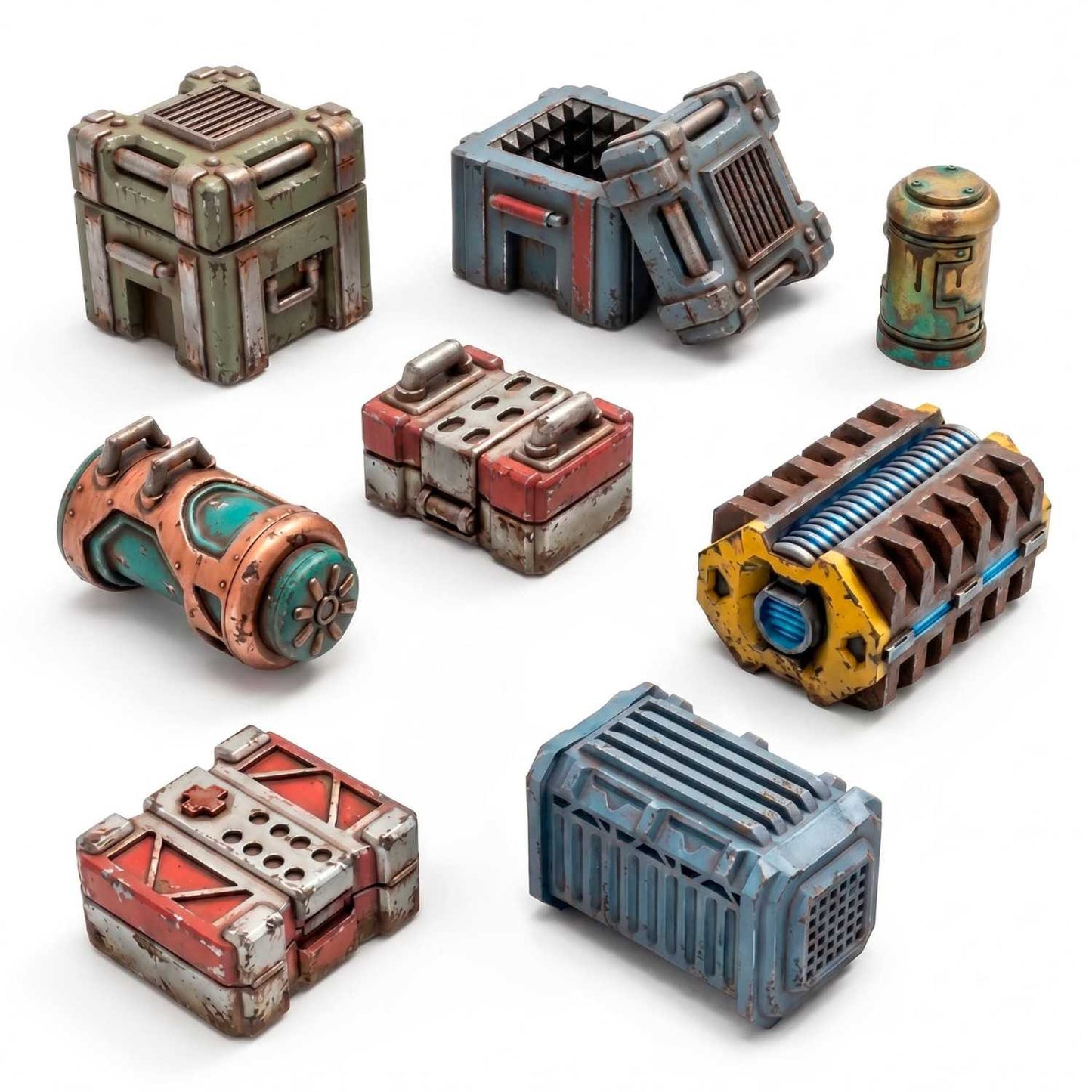 Cajas de Suministros Futuristas 1:48