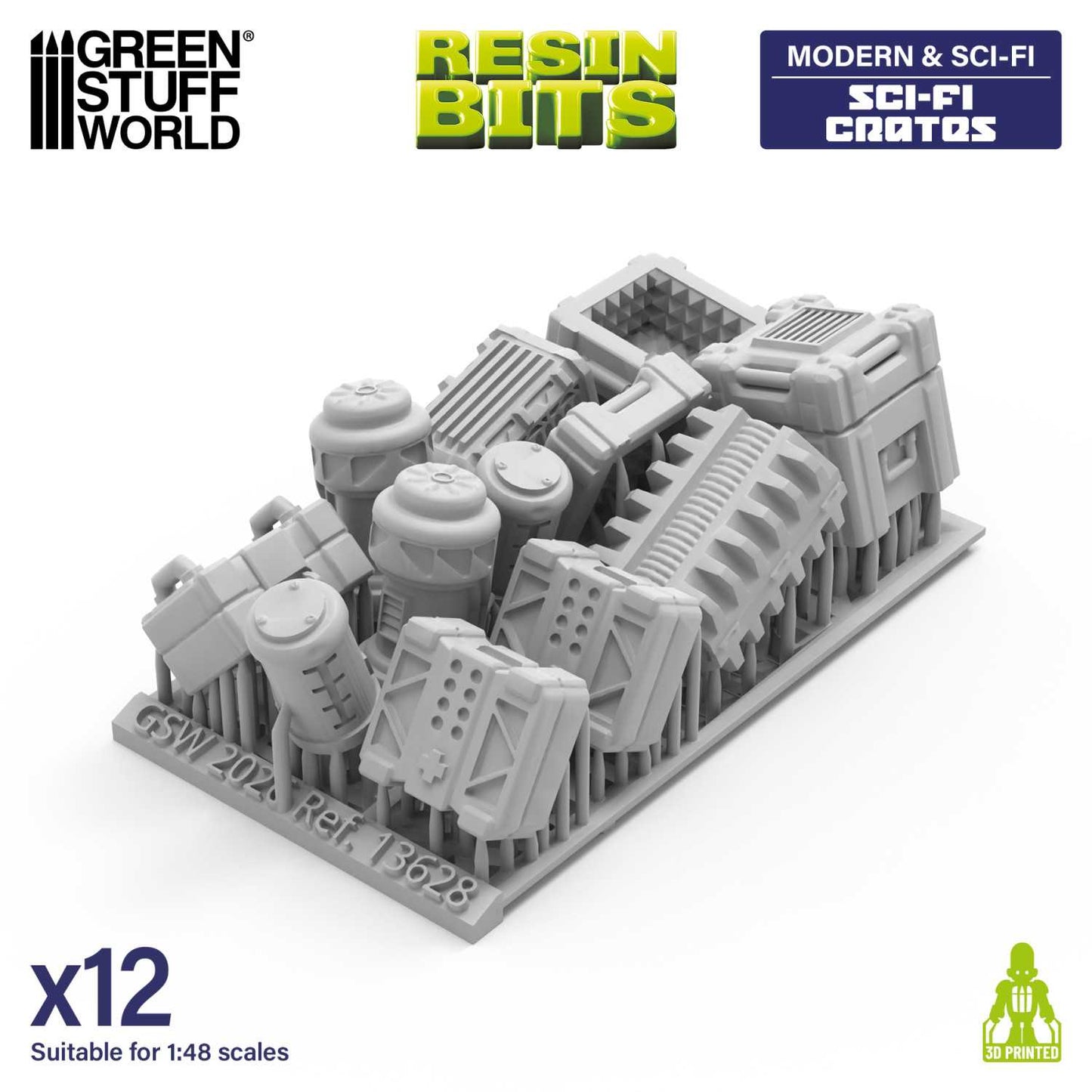 Cajas de Suministros Futuristas 1:48