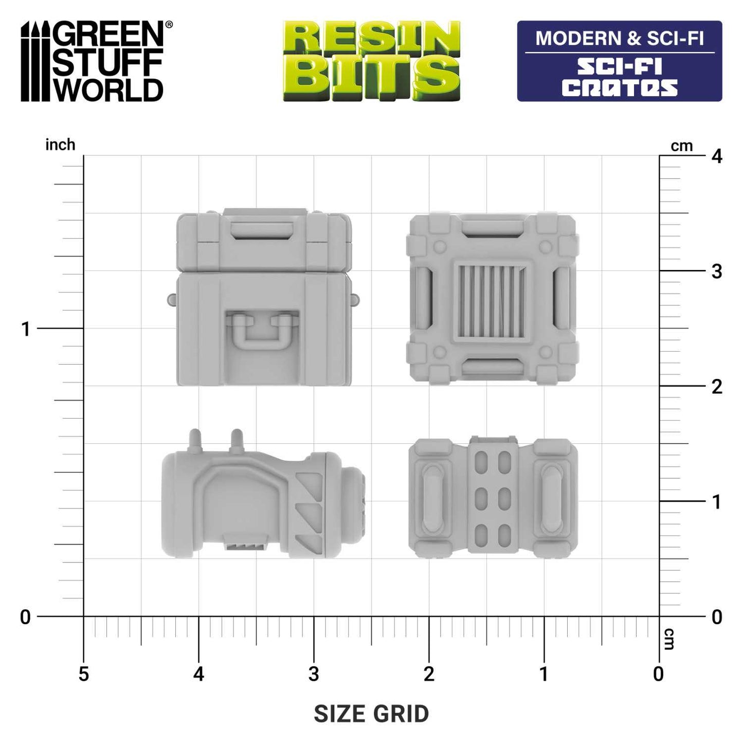 Cajas de Suministros Futuristas 1:48