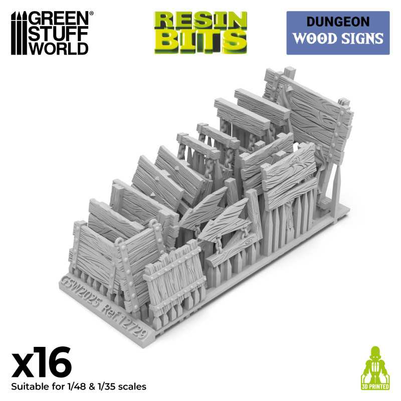 Carteles de Madera 1:48–1:35