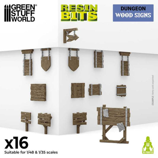Carteles de Madera 1:48–1:35