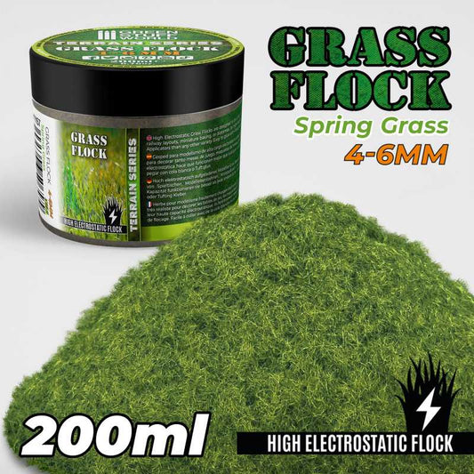 Césped Electrostático 4-6mm - SPRING GRASS - 200ml