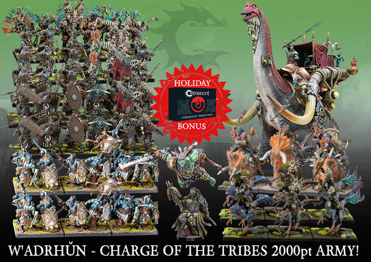 W’adrhŭn Charge of the Tribes paquete de 2000pt