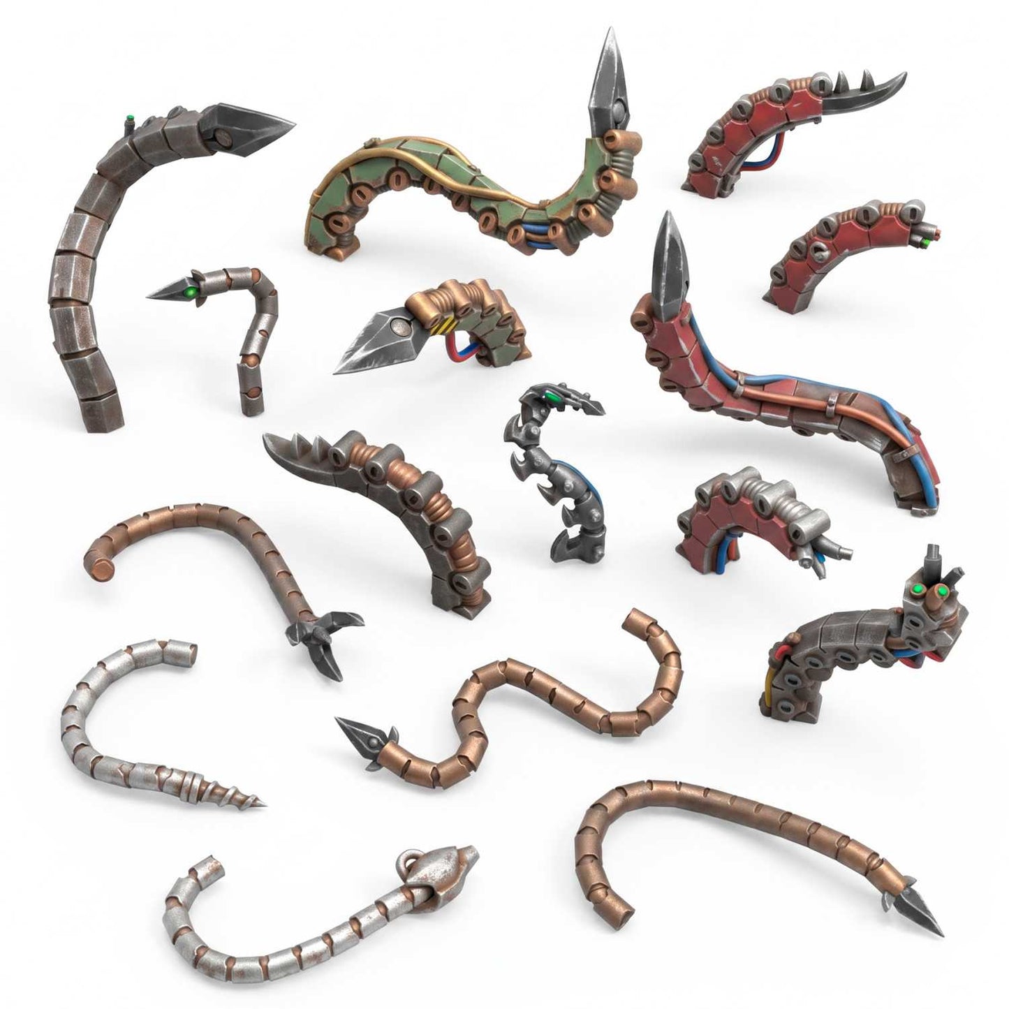 Colas mecánicas armadas 1:48