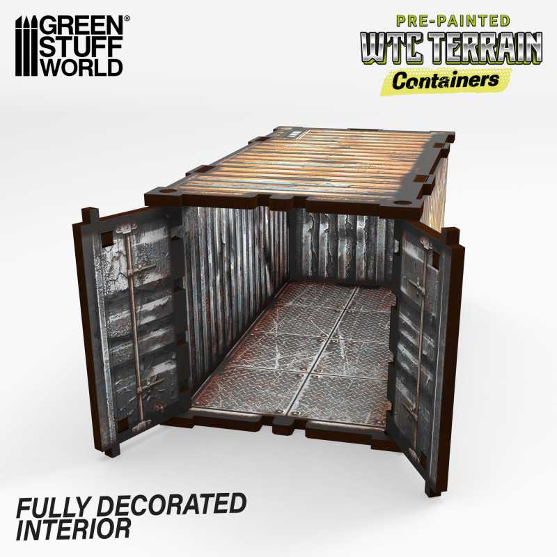 Contenedor WTC prepintado