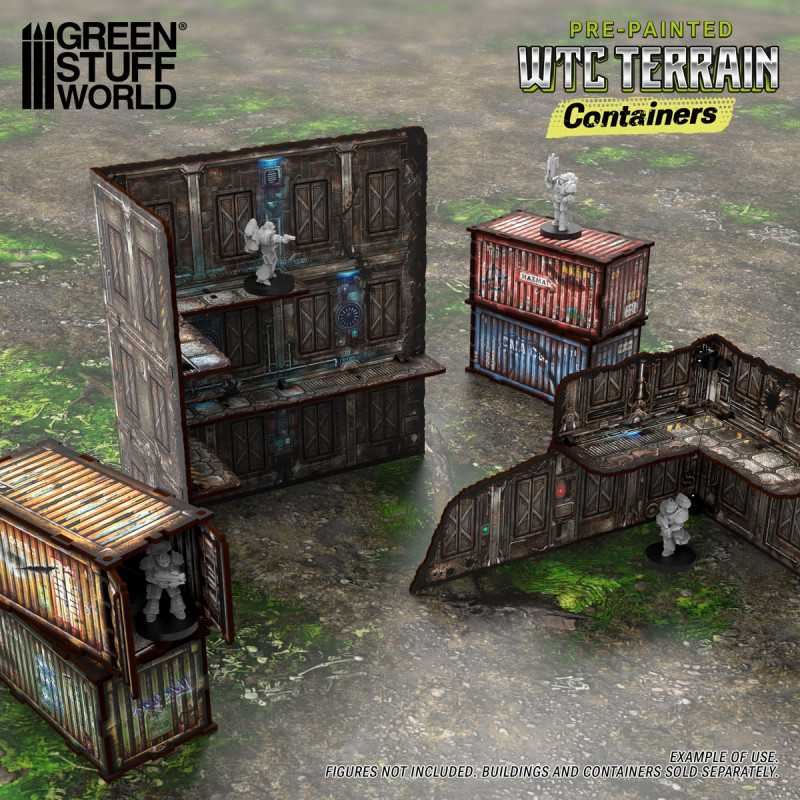 Contenedor WTC prepintado