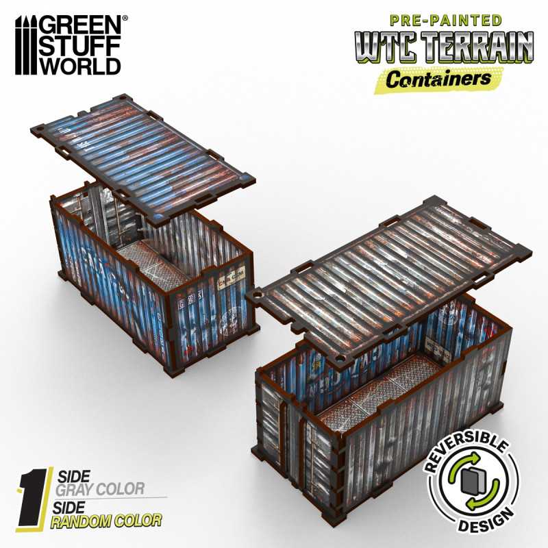 Contenedor WTC prepintado