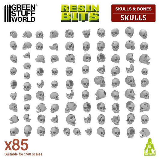 Cráneos de Resina (Pack x85)