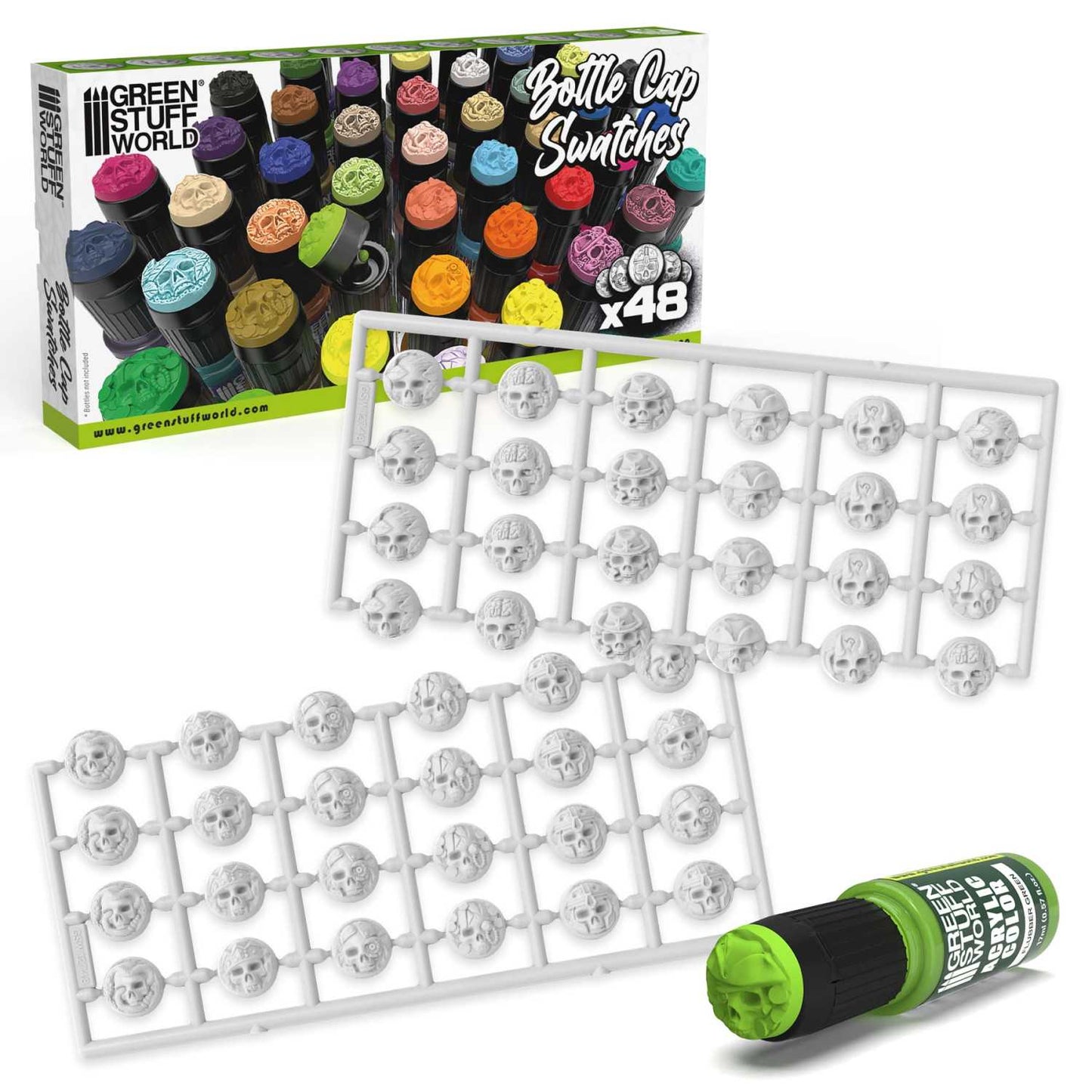 Cubre tapones Muestra de Color - Blancos