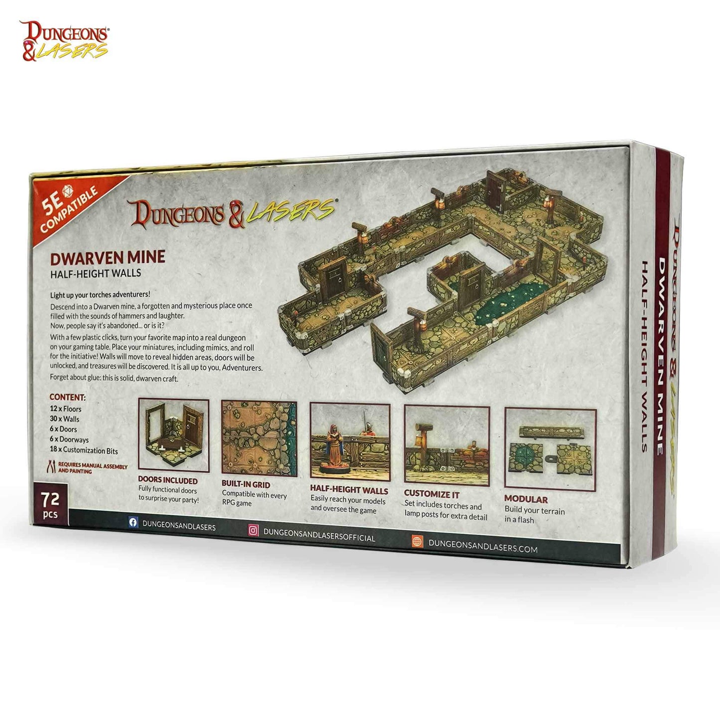 Dungeons and Lasers: Minas Enanas