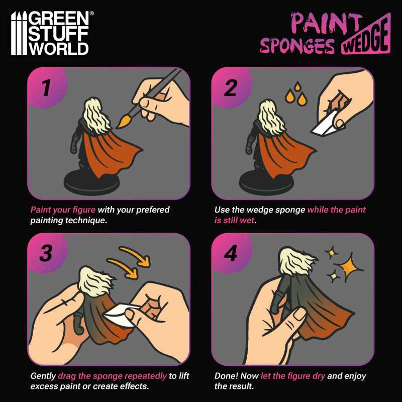 Esponjas en forma de Cuña