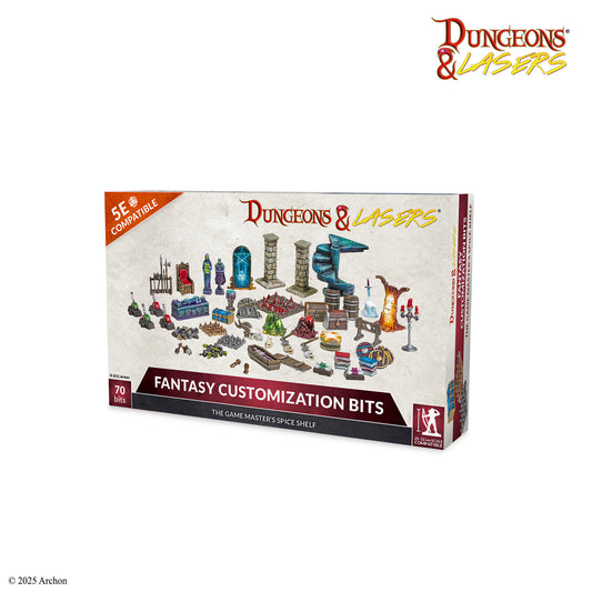 Dungeons and Lasers: Bits Personalizados FANTASIA