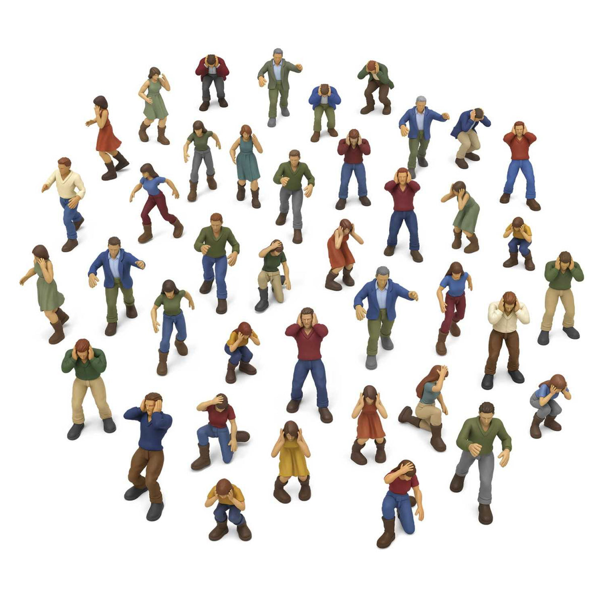 Figuras de civiles 1:144