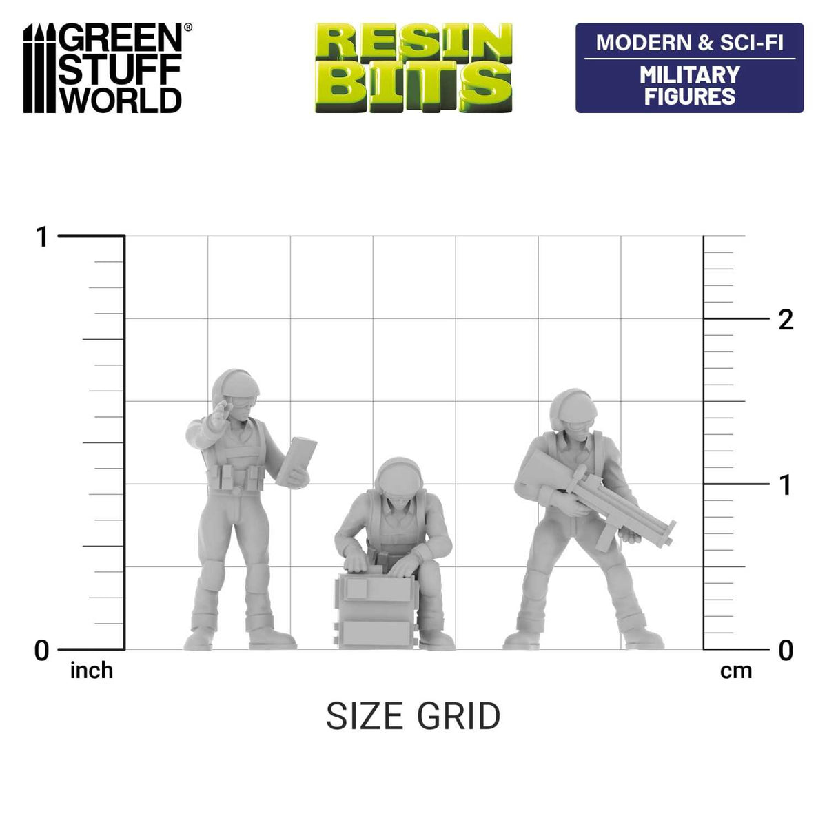 Figuras de militares 1:100
