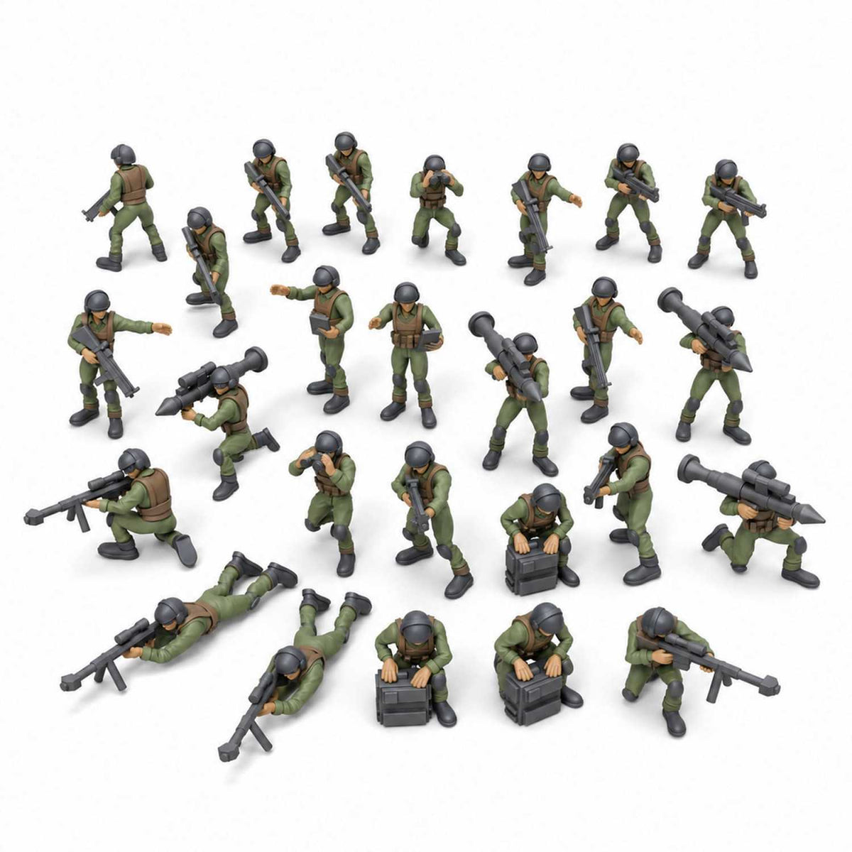 Figuras de militares 1:144