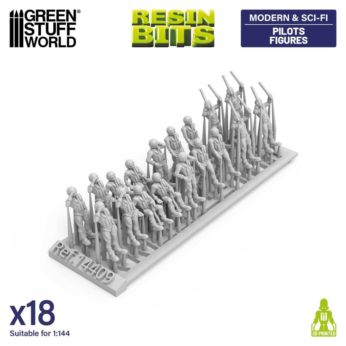 Figuras de pilotos 1:144
