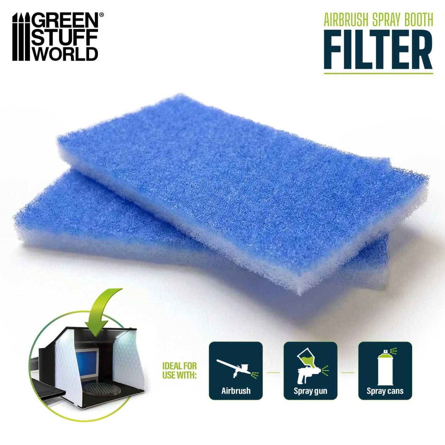 Filtros cabina de pintura x2