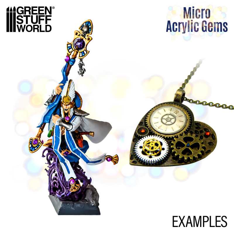 Micro Gemas Acrílicas