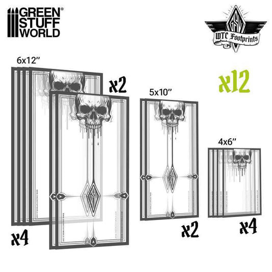 Glasspack Footprints Craneos Wh40k compatibles