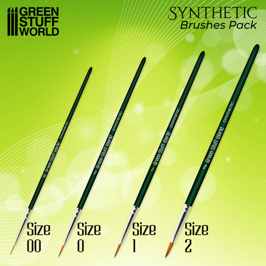 GREEN SERIES Set Pinceles Sintéticos