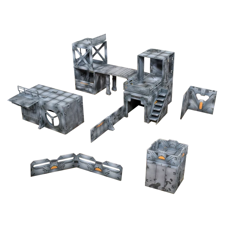 Halo: Flashpoint -  Set deluxe de terreno armable 3D